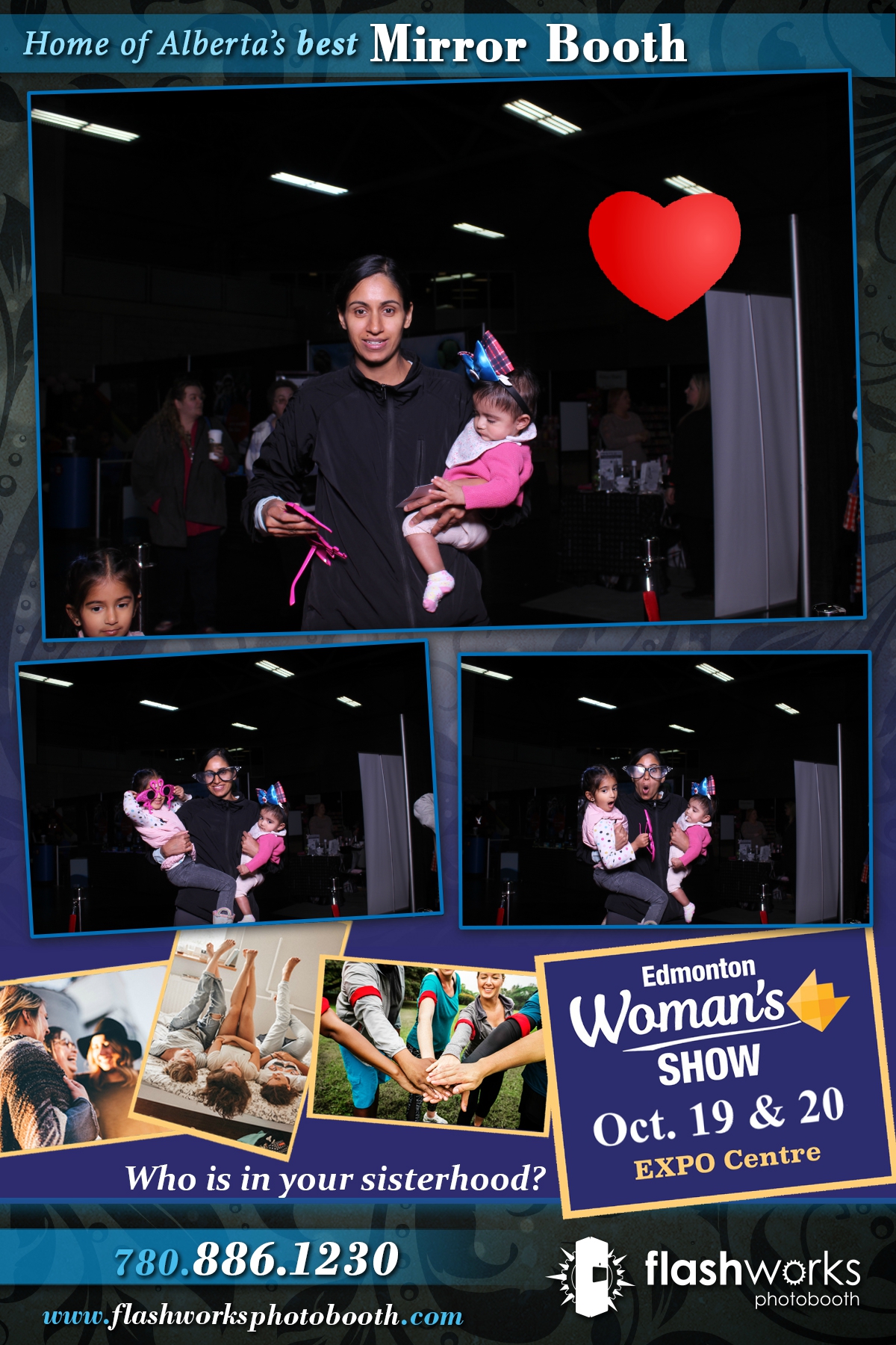Fall Edmonton Woman's Show | View more photos from the event at gallery.flashworksphotobooth.com/u/FlashworksPhotoboothInc/Fall-Edmonton-Womans-Show-0